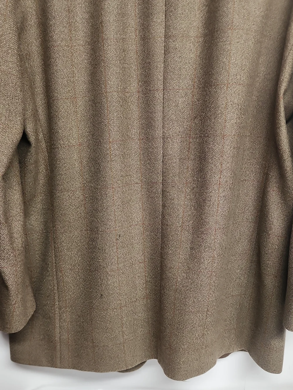 Baldwin & Clarke Pure New Wool Vintage Classic Lined Olive/Tan Blazer Jacket